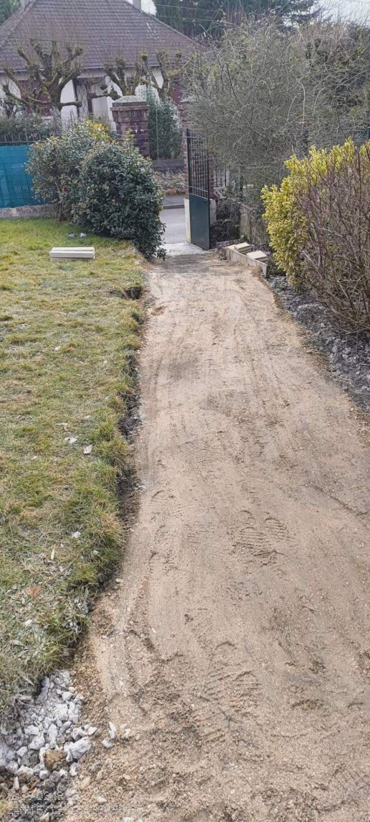 Aménagement d'allée carrossable Breuillet